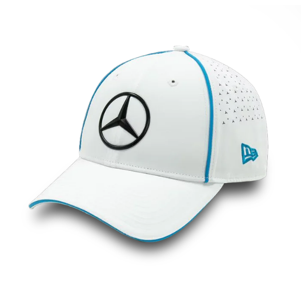 GORRA FORMULA E BLANCO CON AZUL MERCEDES BENZ