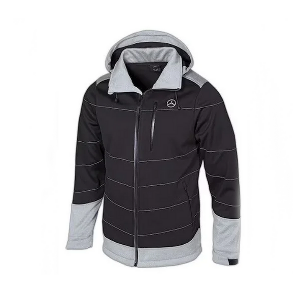 CHAQUETA SOFTSHELL, CABALLERO NEGRO