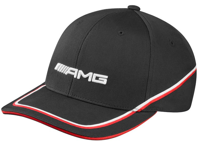 GORRA AMG NEGRO/ROJO