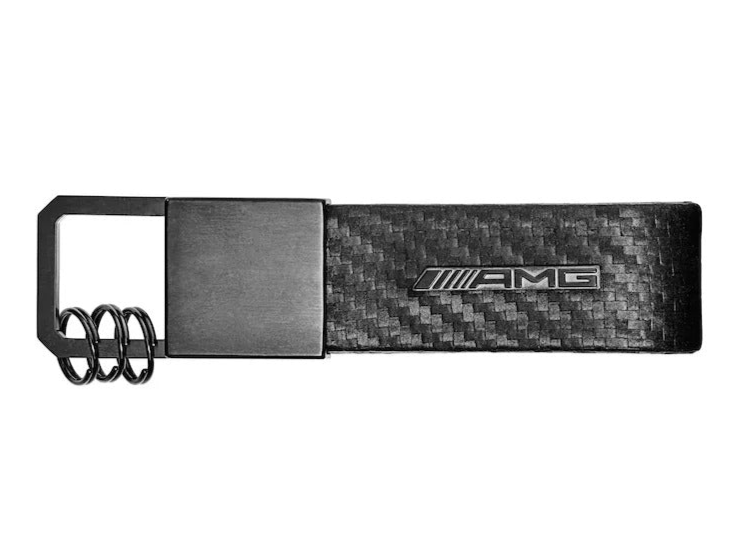 AMG CARBON KEY RING