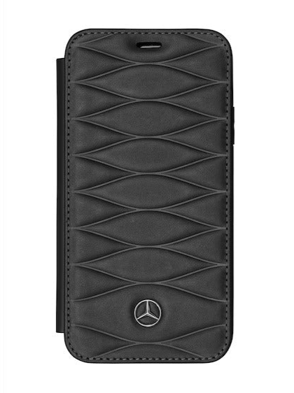 FUNDA IPHONE X TIPO LIBRO NEGRO